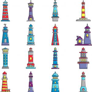 300x300 Lighthouse Silhouette Black Isolated On White Arenawp