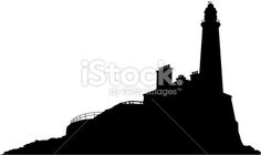 236x140 Vector Of Lighthouse Single Flat Icon Vector Illustration