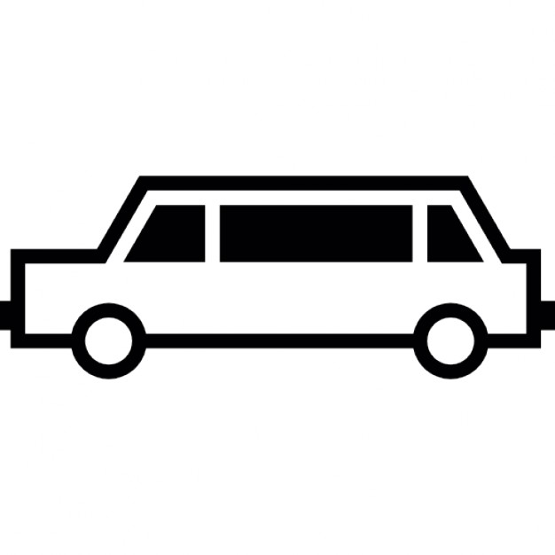 626x626 Limousine Side View Icons Free Download