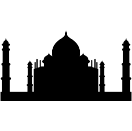263x262 Taj Mahal Silhouette Free Svg Silhouette Cameo
