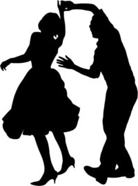 Line Dancing Silhouette at GetDrawings | Free download