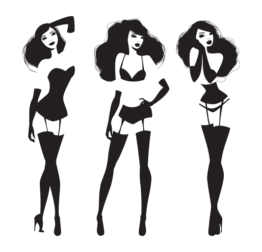 534x512 Istock Lingerie Models Designfive Illustrated Web Design