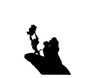 340x270 Simba Silhouette Etsy