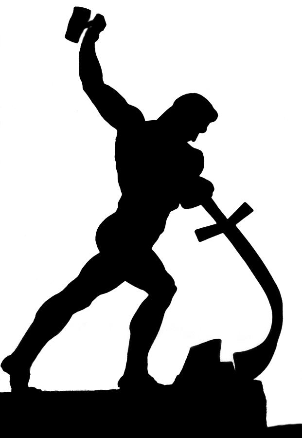 621x900 Swords Into Plowshares Photograph By Frank Tozier