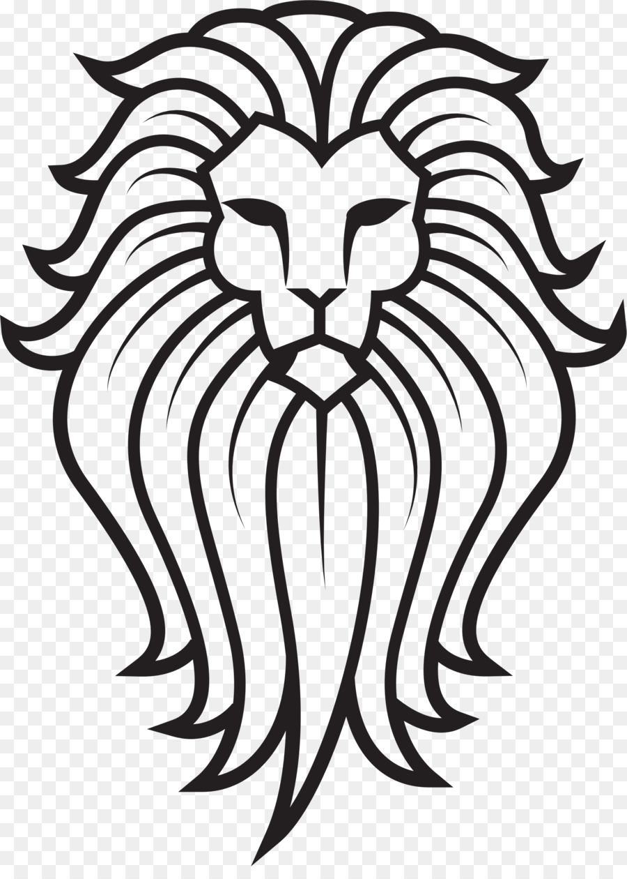 900x1260 Lion Tattoo Tiger Clip Art