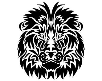 340x270 Lion Tribal Tattoos Etsy