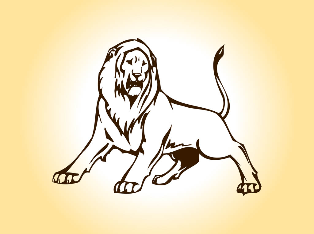 1024x765 Vector Lion Graphics Free Vectors Ui Download