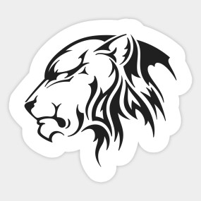 285x285 Silhouette Lioness Insignia