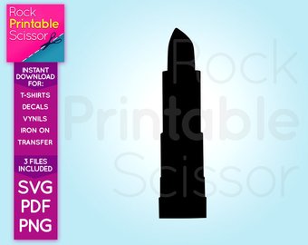 340x270 Lipstick Silhouette Etsy