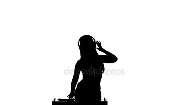 608x342 Girl With Headphones Silhouette