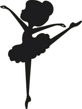 286x381 Pin By Doti242 On Szablony Ballerina, Silhouettes