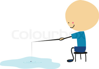 320x224 Doodlle Little Boy Fishing