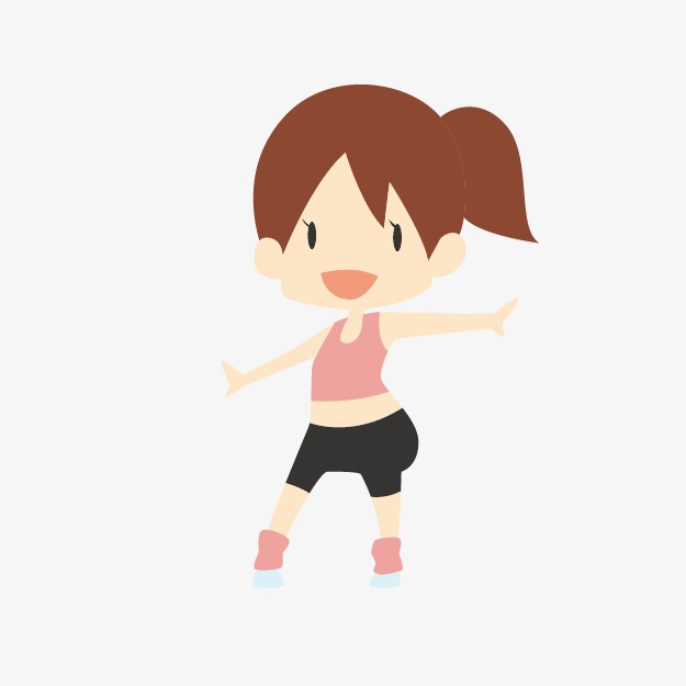 625x625 Cartoon Character Villain Vector Image,the Little Girl Dancing