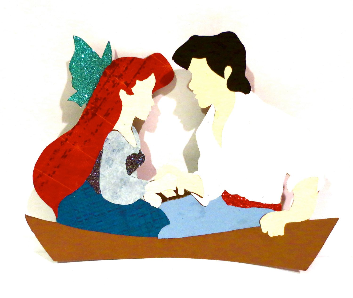 1500x1264 Kiss The Girl Silhouette 4.the Little Mermaid Girl