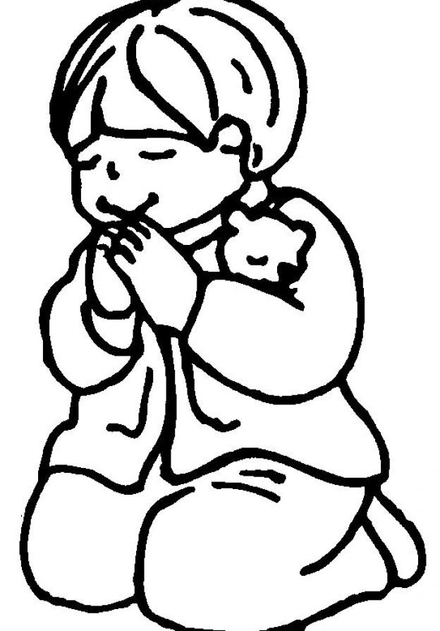 624x894 Little Boy And Girl Praying Clipart Collection