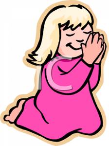 224x300 Free Clipart Little Girl Praying
