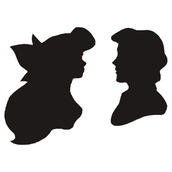 550x550 The Little Mermaid Silhouettes Shirt, I Want This! Crafts