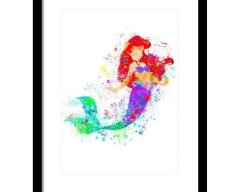 340x270 Little Mermaid Art Etsy