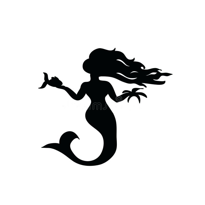 800x800 Mermaid Silhouette Dreamyart Little Mermaid Silhouette Painting
