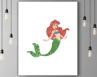 340x270 Little Mermaid Art Etsy