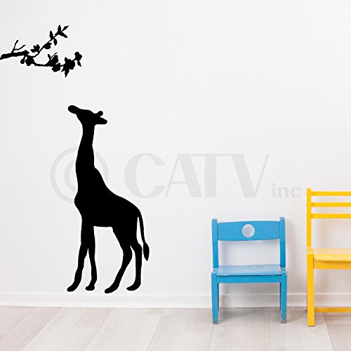500x500 Fange Diy Removable 3d Creative High Definition Window Giraffe Art