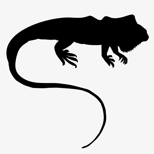 Lizard Silhouette Clip Art at GetDrawings | Free download