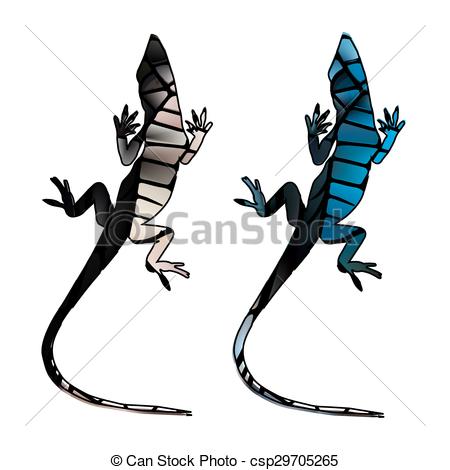 450x470 Lizard Clipart Glass