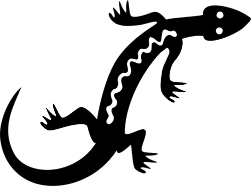 500x371 Noble Lizard Silhouette Public Domain Vectors