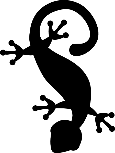 450x597 Gecko Sil Clip Art
