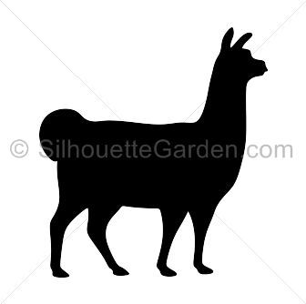 The best free Llama silhouette images. Download from 60 free ...