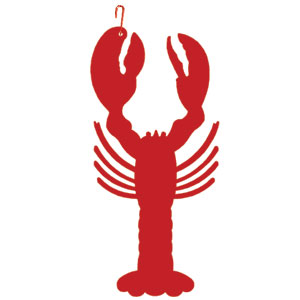 300x300 Village Wrought Iron Lobster