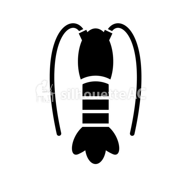 750x750 Free Silhouettes Shrimp, Icon, Lobster