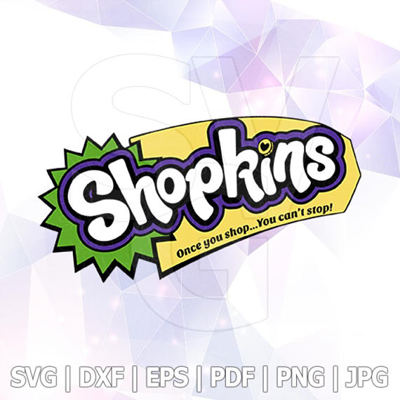 570x570 Shopkins Logo Svg Dxf Eps Png Layered Cut Files Cricut Designs