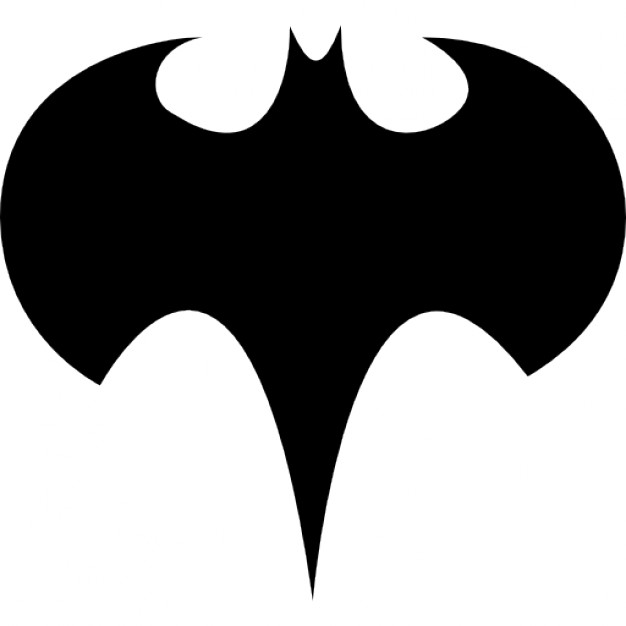 626x626 Batman Logo Silhouette Icons Free Download