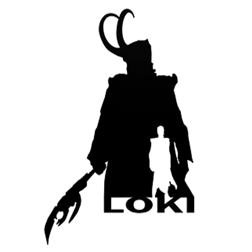 Loki Silhouette at GetDrawings | Free download