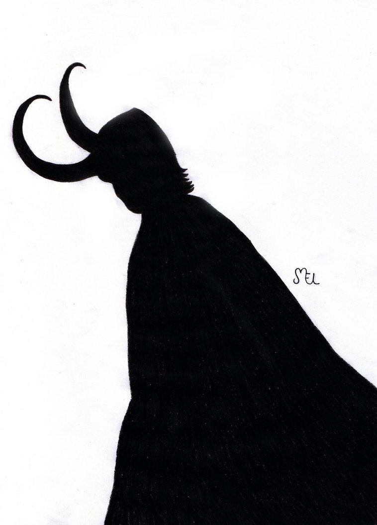 758x1055 Loki Silhouette 2 By Monilainlp