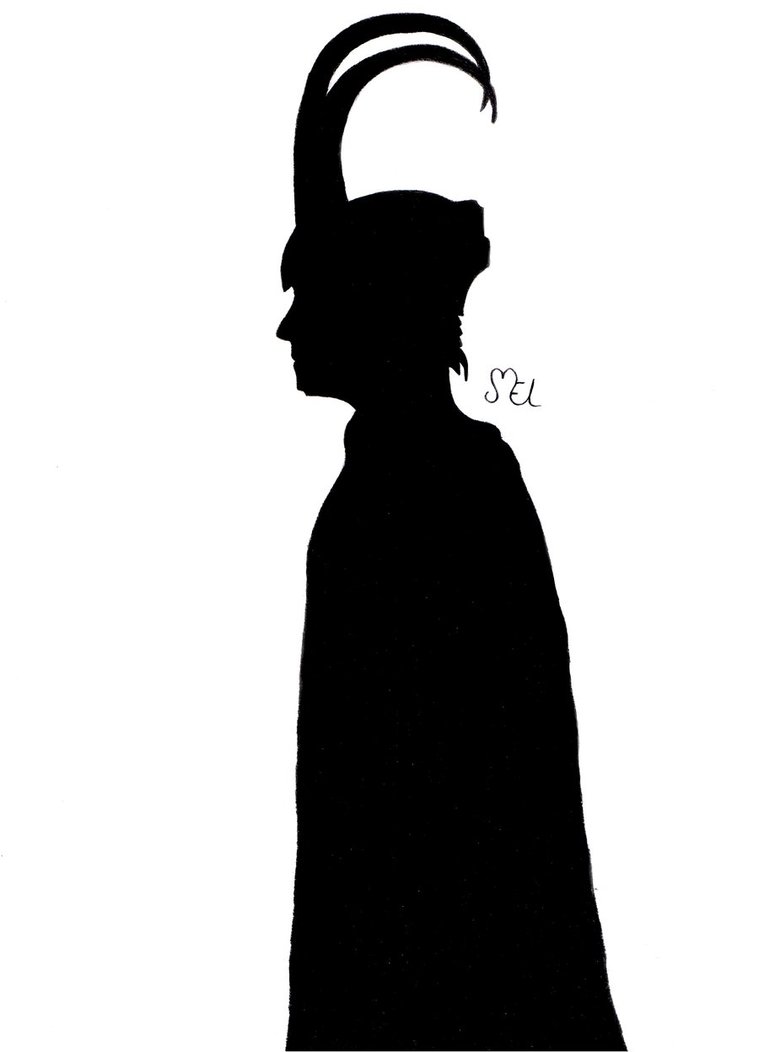 759x1052 Loki Silhouette By Monilainlp