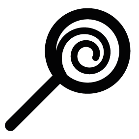 283x283 Lollipop Silhouettes Silhouettes Of Lollipop Free