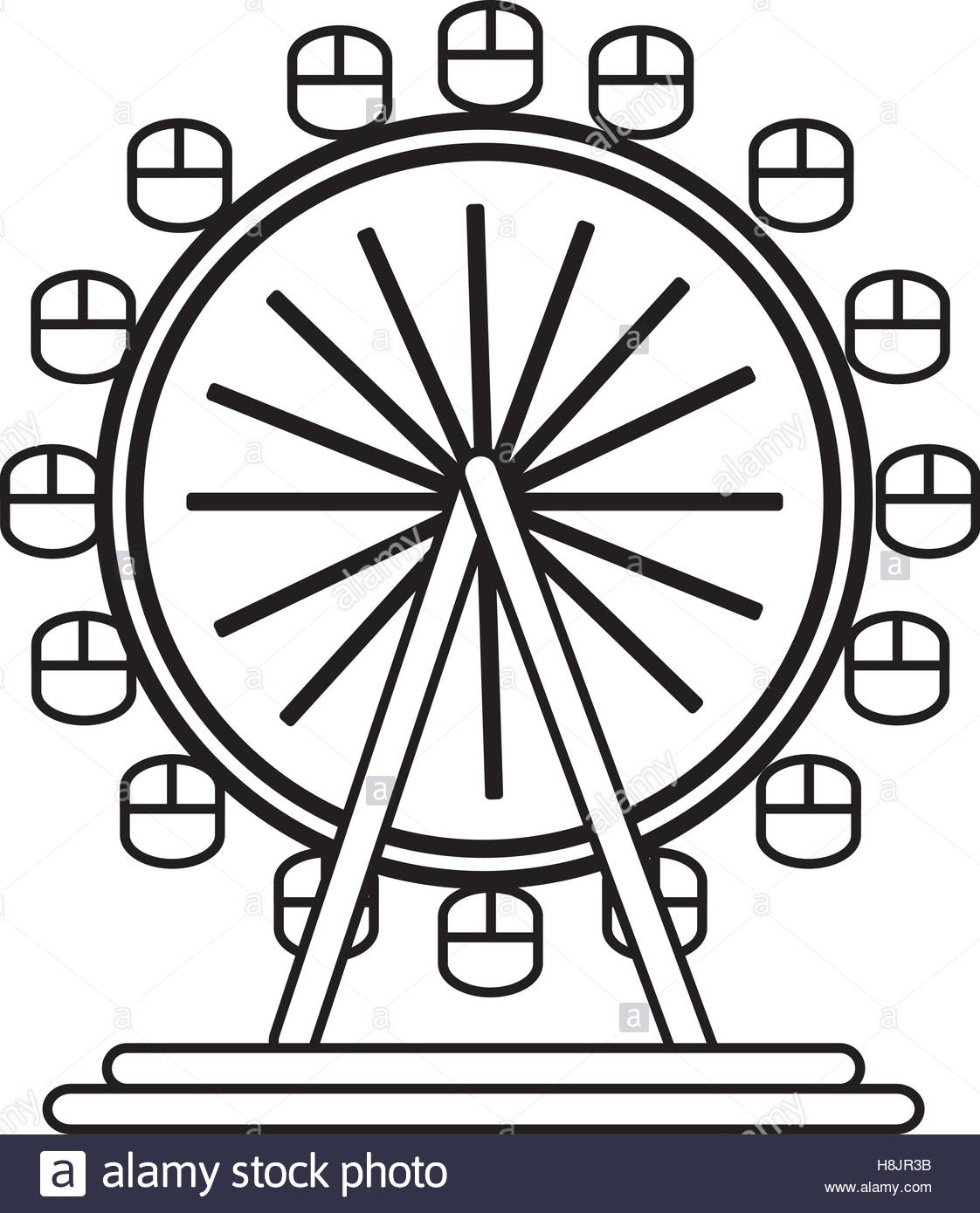 1122x1390 London Eye Stock Vector Images