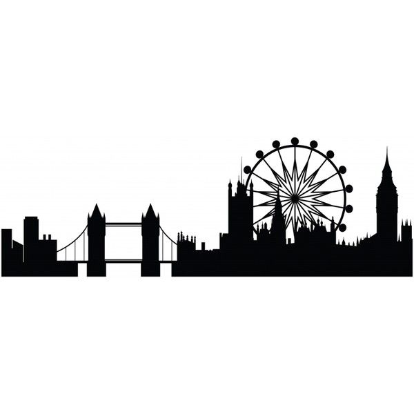London Landmark Silhouette at GetDrawings | Free download