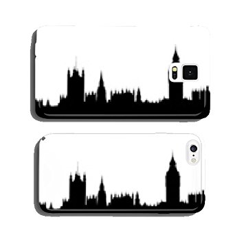 355x355 Silhouette Of London Houses Of Parliament Skyline Cell Amazon.co