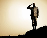 189x153 Salute Military Soldier Or Boy Scout Premium Clipart