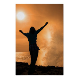 307x307 Lonely Woman Art Amp Framed Artwork Zazzle