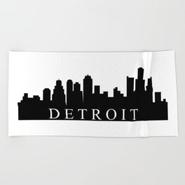 264x264 Outline Beach Towels Society6