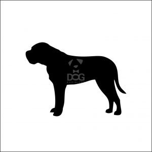300x300 Smooth Haired Dachshund Silhouette Stickers