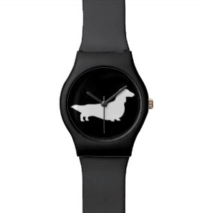 307x307 Custom Dachshund Wrist Watches Zazzle.co.uk