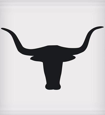 Longhorn Silhouette at GetDrawings | Free download