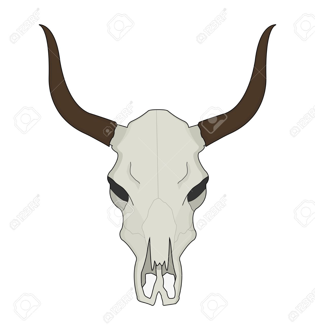 1239x1300 Texas Longhorn Steer Metal Silhouette Wall Art Fancy Clipart