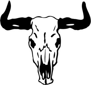 300x278 Bulls Clipart Longhorn Skull