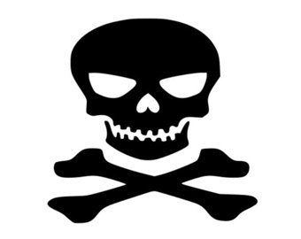 340x270 Silhouette Skull Etsy